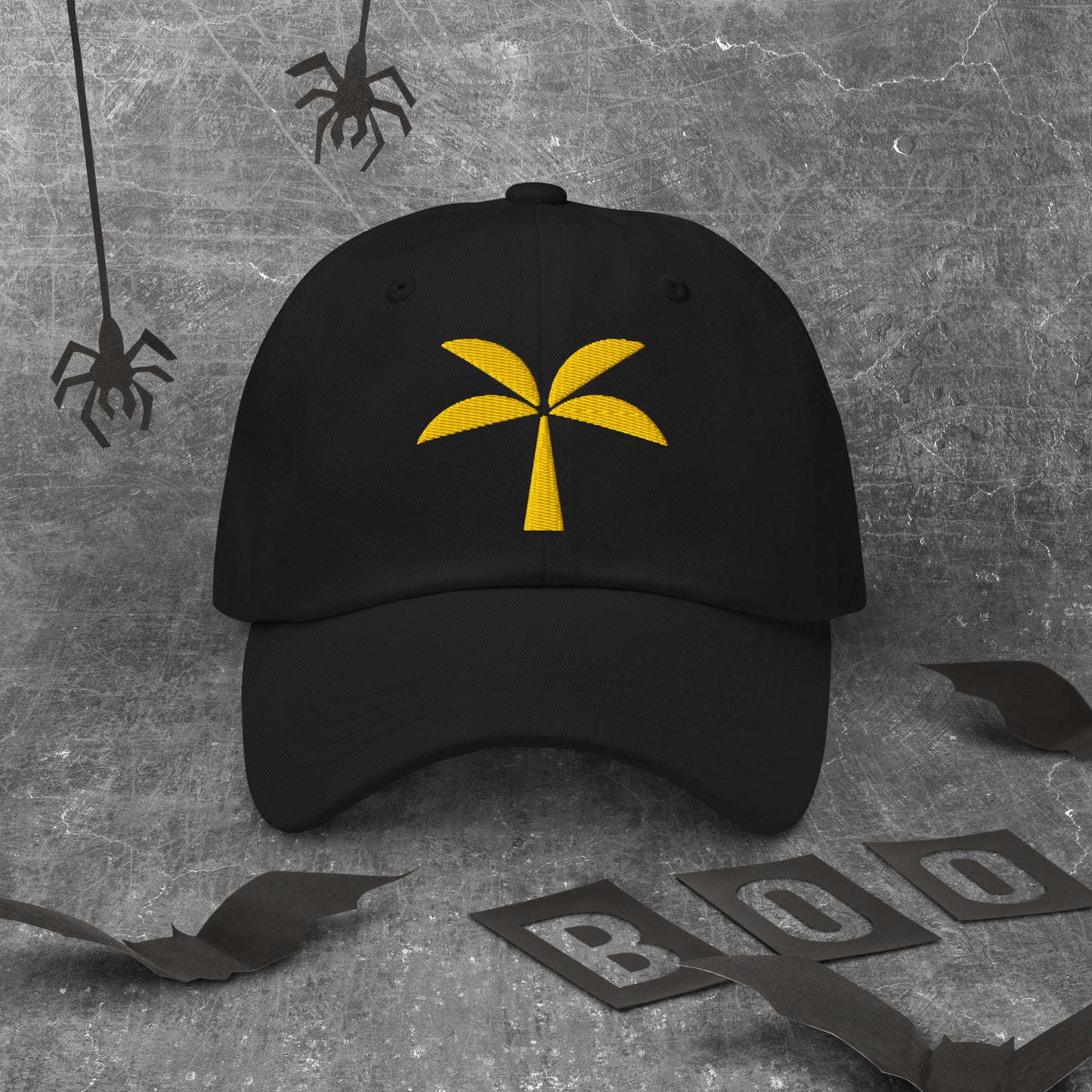 Tomerstyles Black Dad Hat - Gold Logo