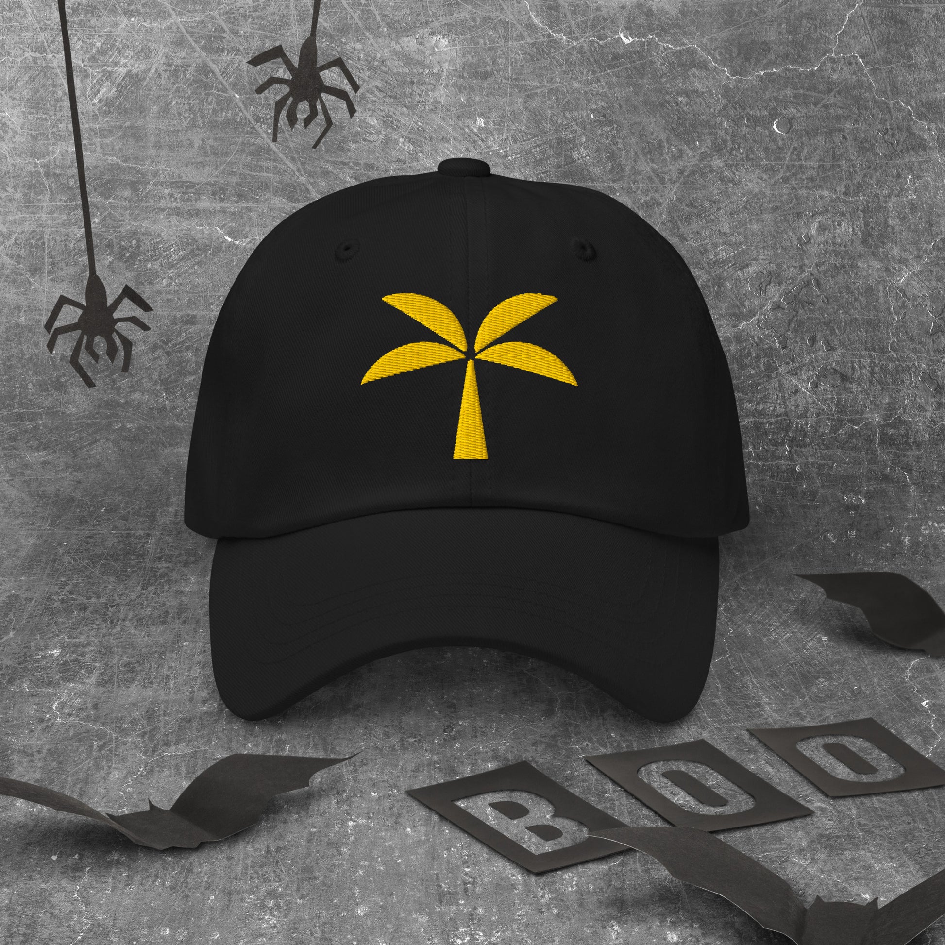 Tomerstyles Black Dad Hat - Gold Logo