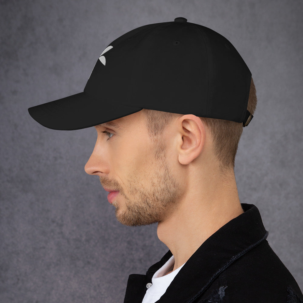 Tomerstyles Black Dad Hat - White Logo