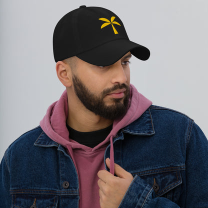 Tomerstyles Black Dad Hat - Gold Logo