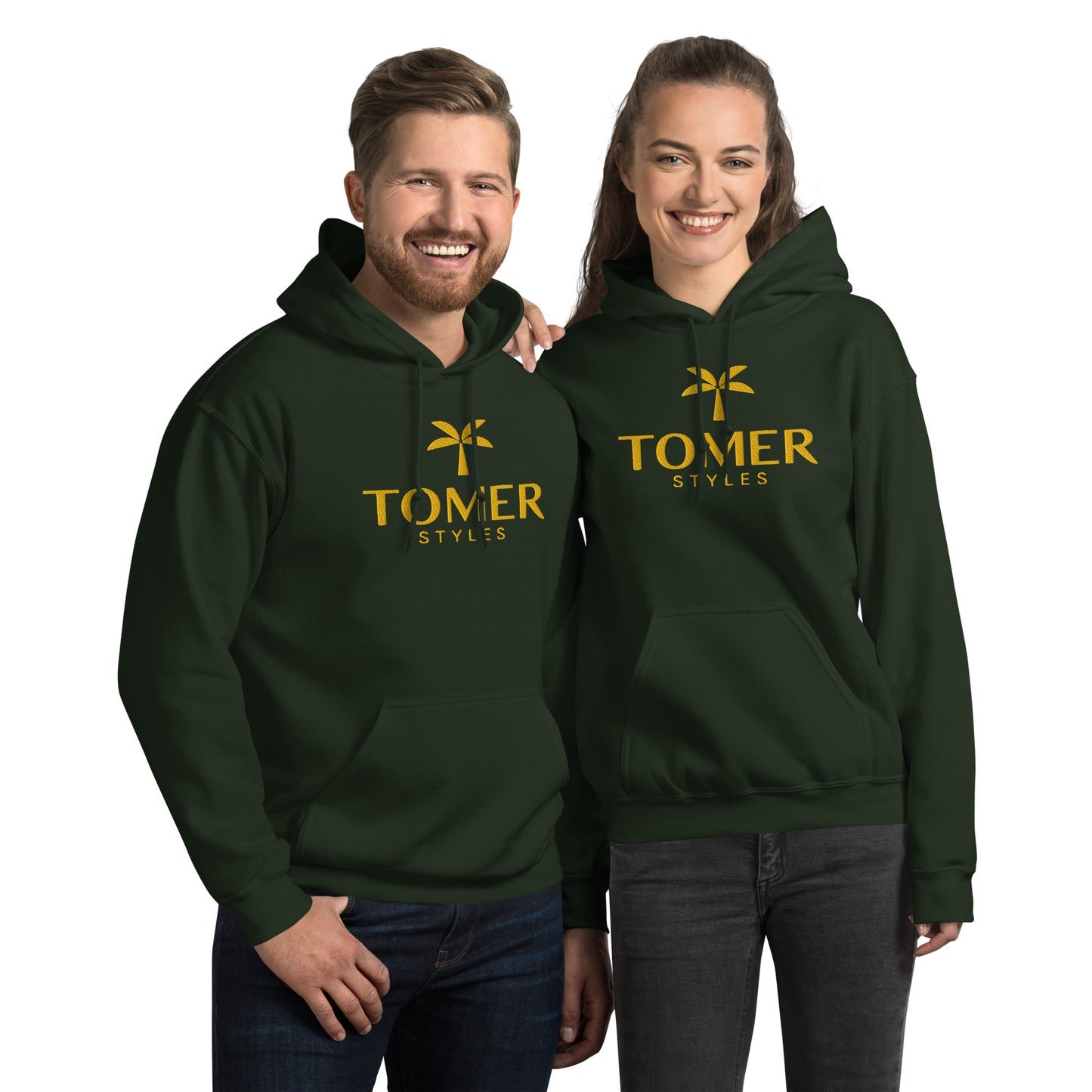 TOMERSTYLES Hoodie – Forest Green