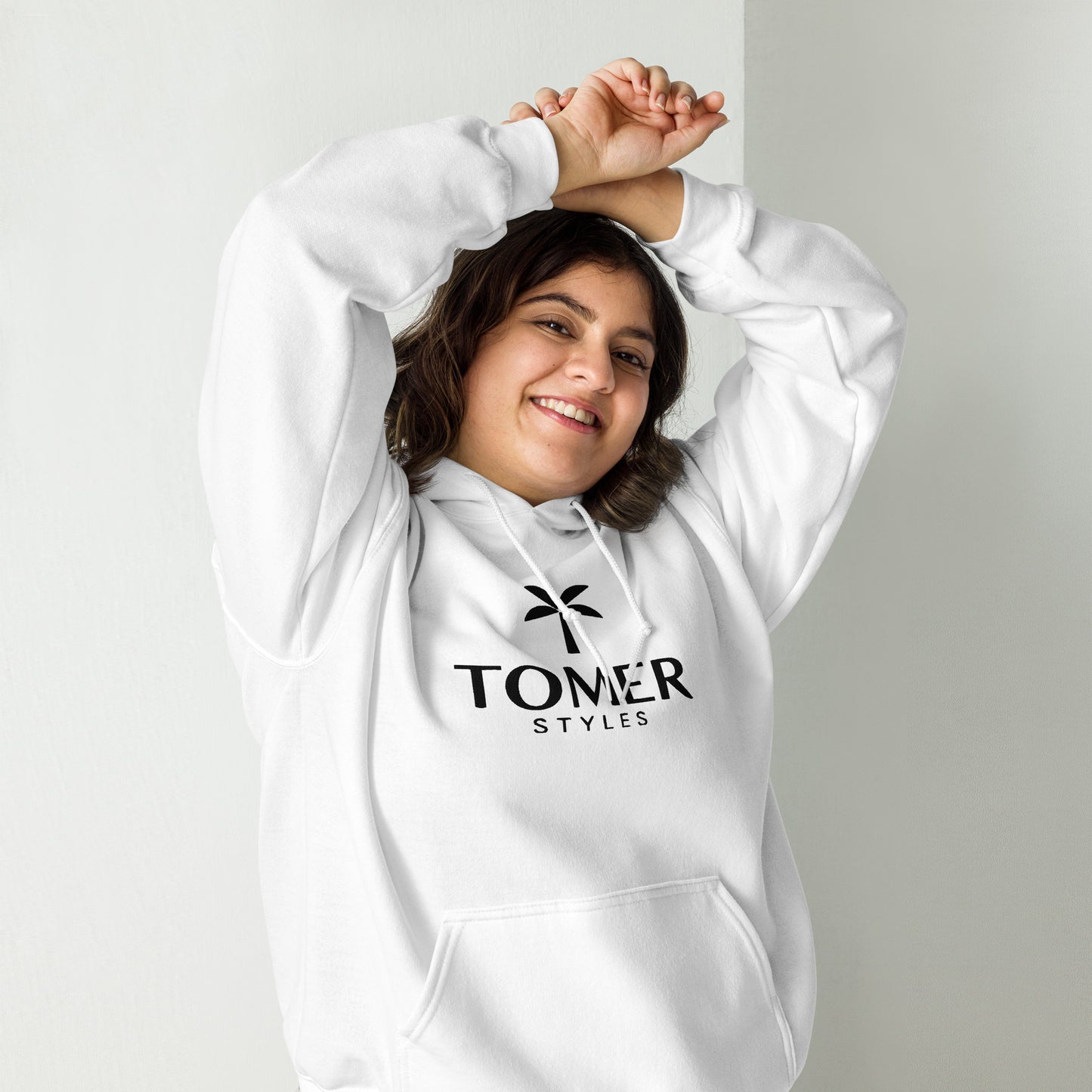 TOMERSTYLES Hoodie – White
